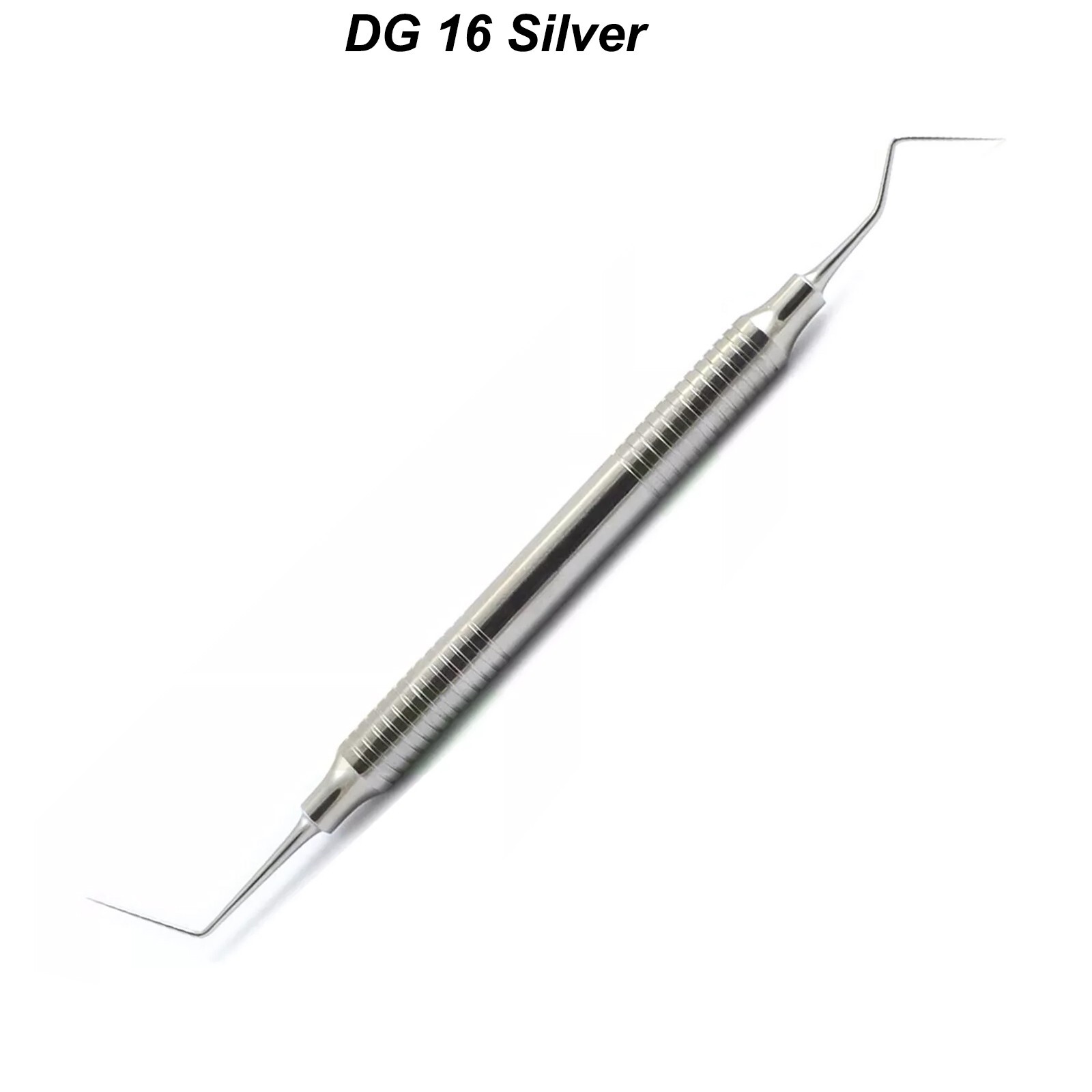 Dental Probe Explorer DG-16 Silver Ended Hollow Handle Double Ended Instruments