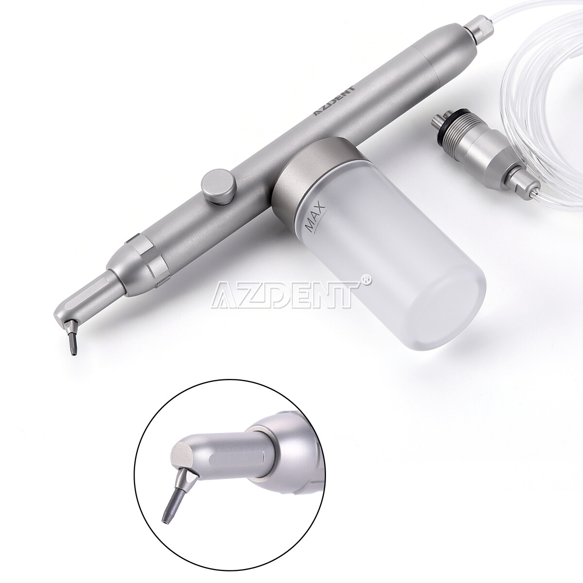 Pulidor de aire dental Óxido de aluminio Micrograbador Arenado 4Agujeros