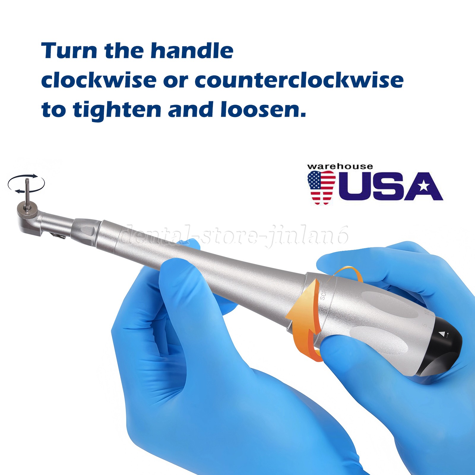 Dental Implant Kit with Wrench Ratchet Drivers Prosthetic Tools for Dentists USA