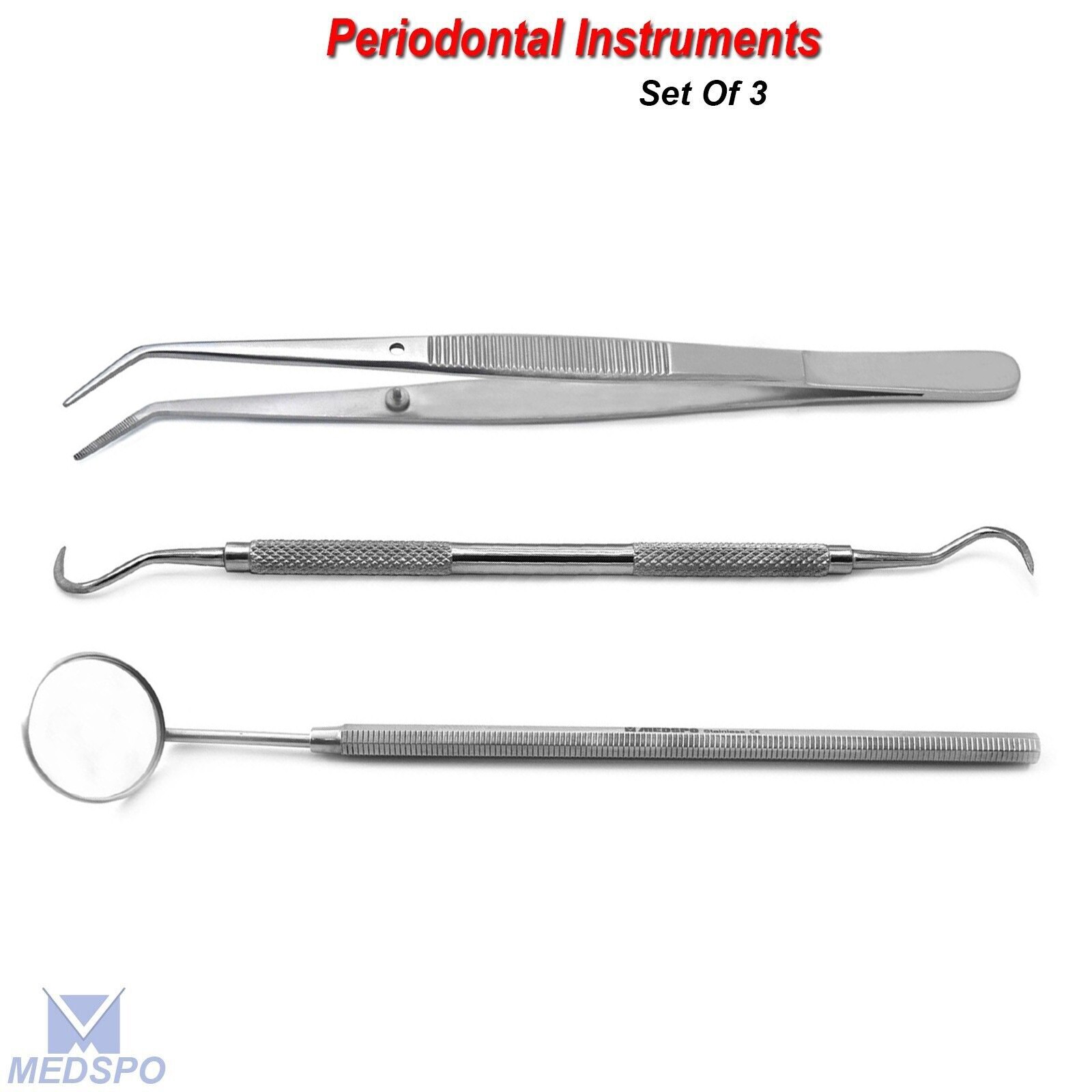 Dental Teeth Cleaning Kit Dentist Floss Plaque Remover Oral Care Hygiene Tools