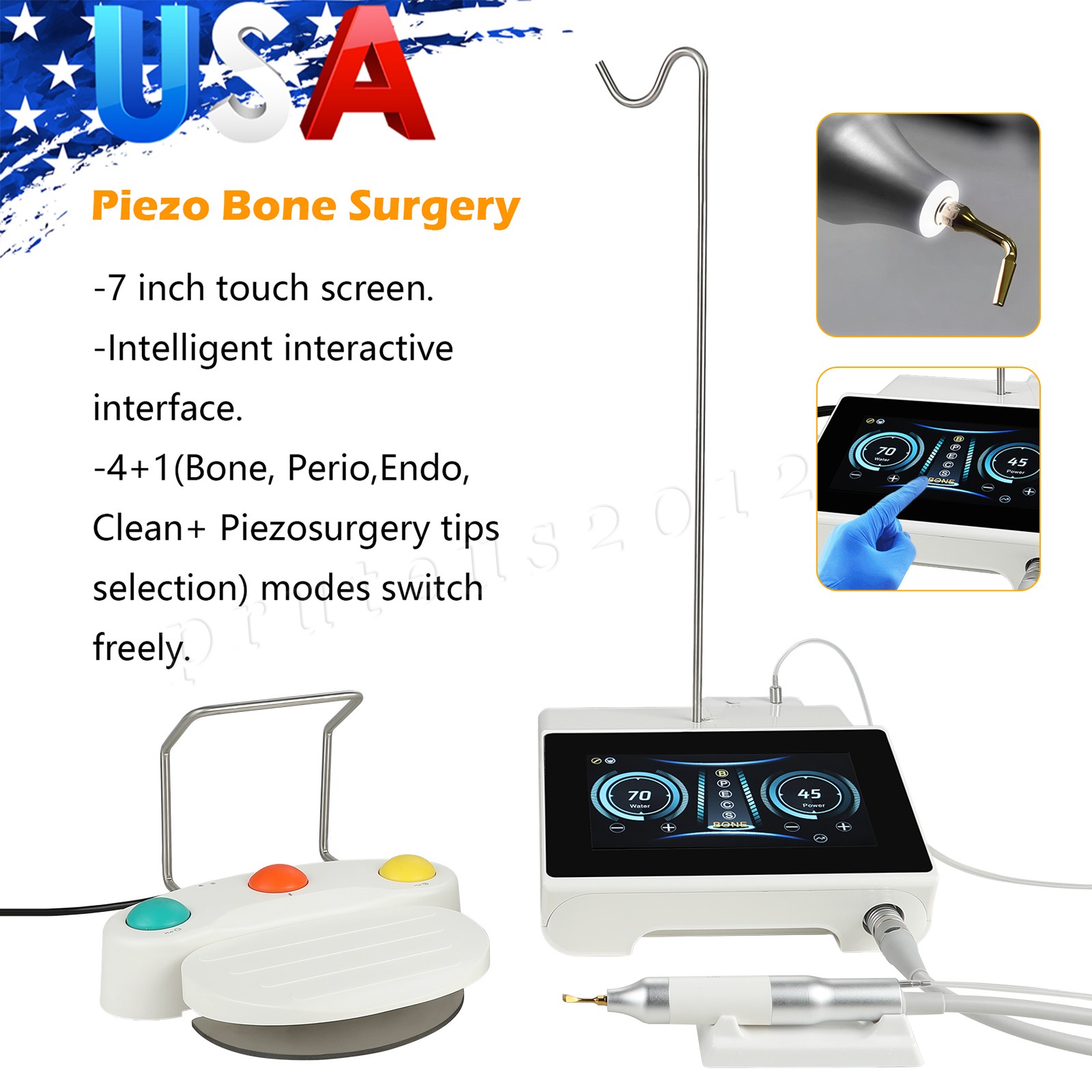 USA LED Dental Ultrasurgery Piezo Bone Surgery Piezo Chirurgie