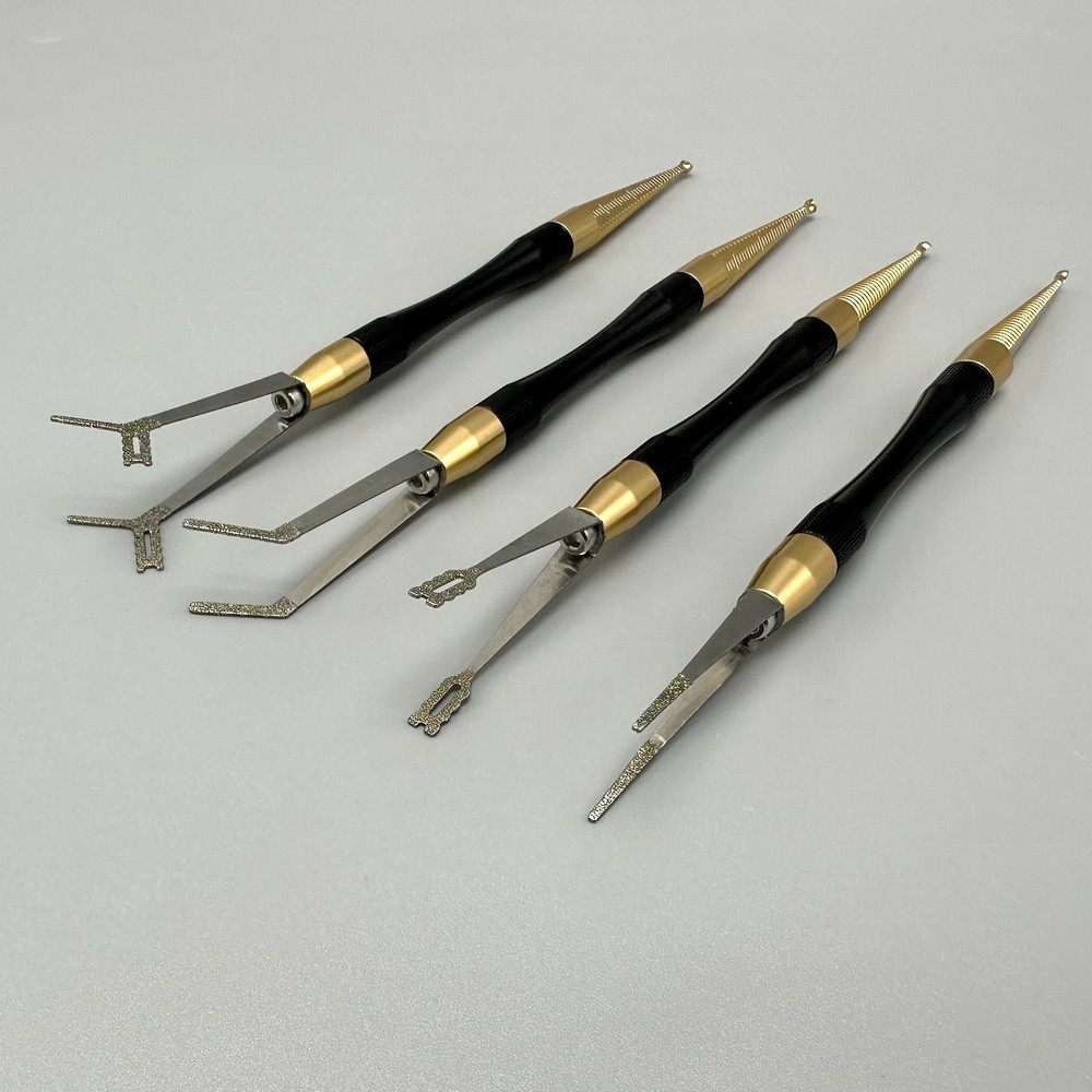 1Pc Dental Crown Holder Posterior & Anterior Crown Bridge Placer Remover Pliers