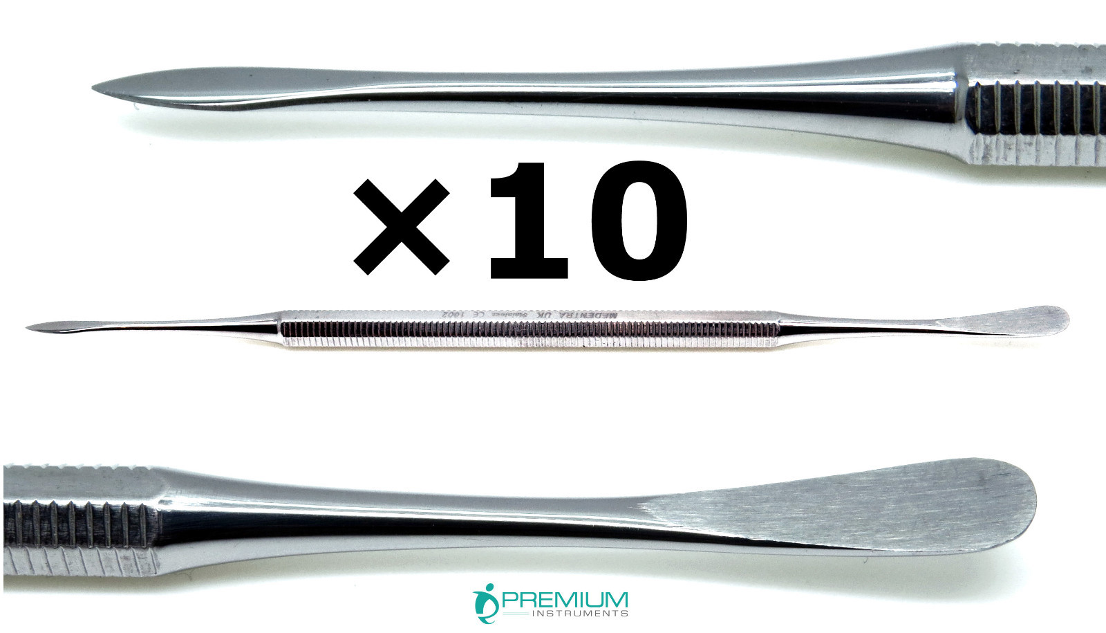 10× Dental Beal Spatula Mixing Lab Restorative Double Ended Premium Instruments