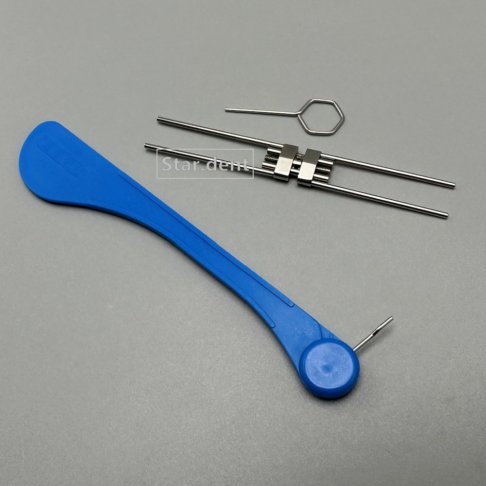 Dental Orthodontic Rapid Expansion Screw Palatal Split Hyrax Expander with Key