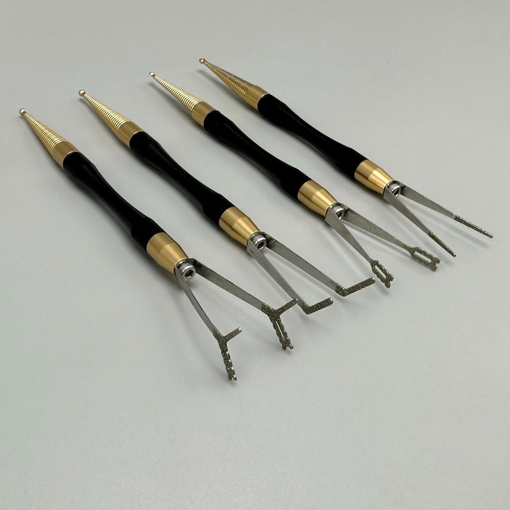 1Pc Dental Crown Holder Posterior & Anterior Crown Bridge Placer Remover Pliers