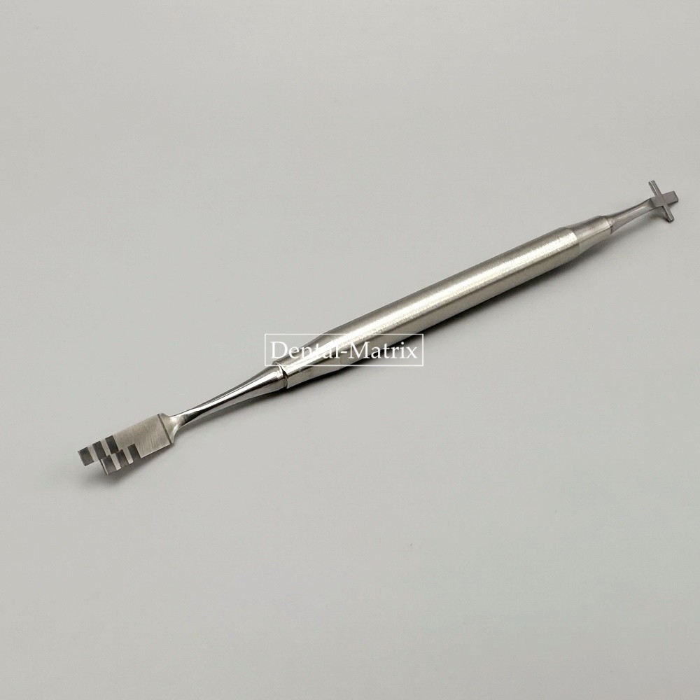 Dental Aesthetic Teeth Crown Proportion Gauge Stainless Measuring Instruments