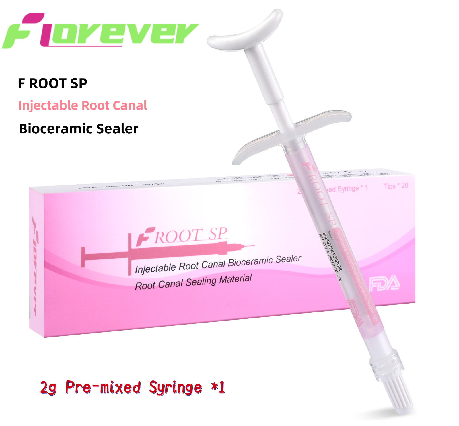 2g Pre-mixed Syringe *1 Dental F ROOT SP-Injectable Root Canal-Bioceramic Sealer