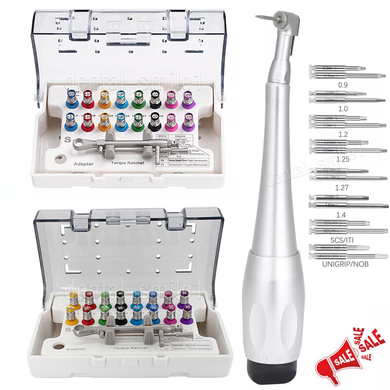 Universal Prosthetic Restoration 16 Screws Driver Tool Dental Implant Instrument