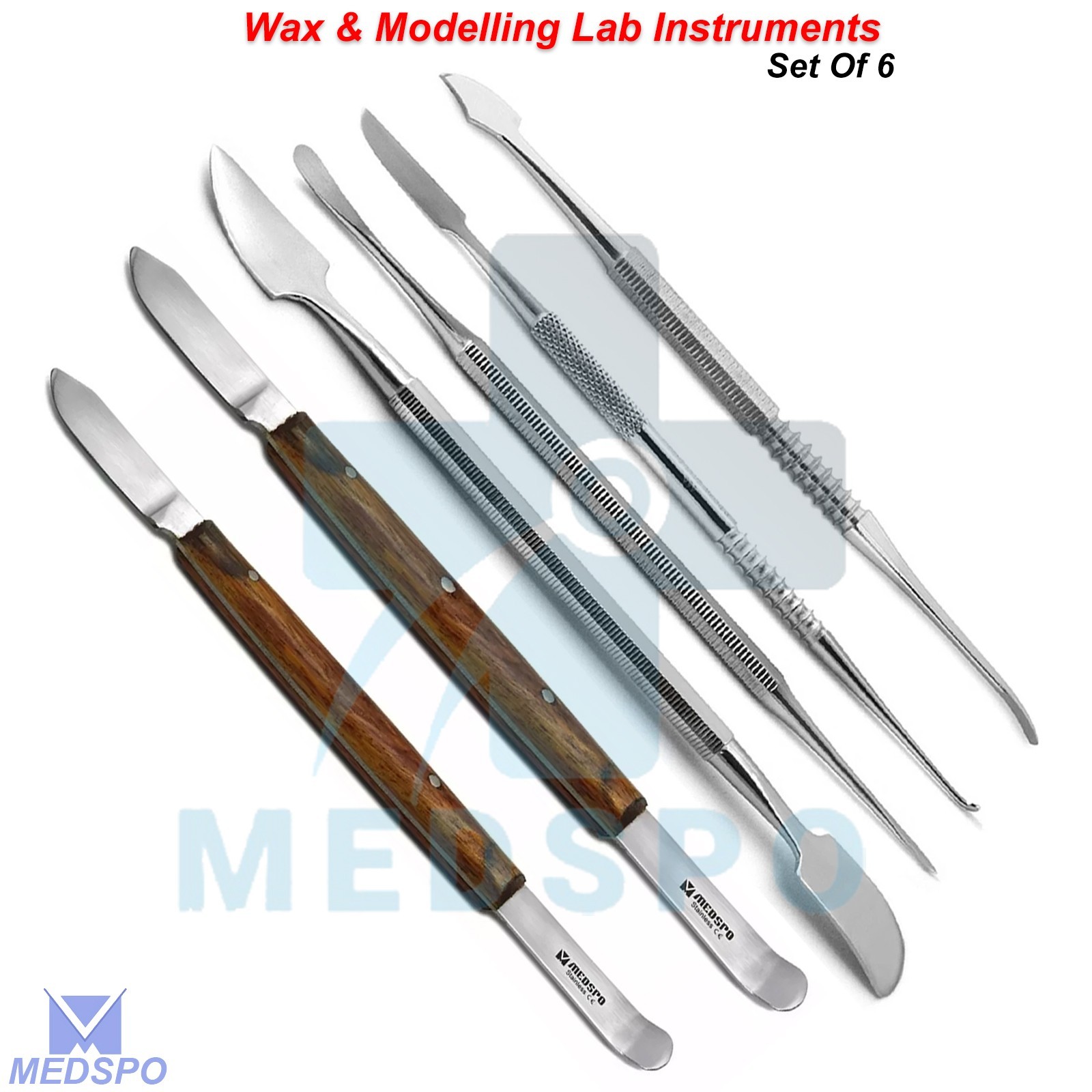 Wax & Modelling Mixing Carvers Spatula Knifes Technician Laboratory Instruments