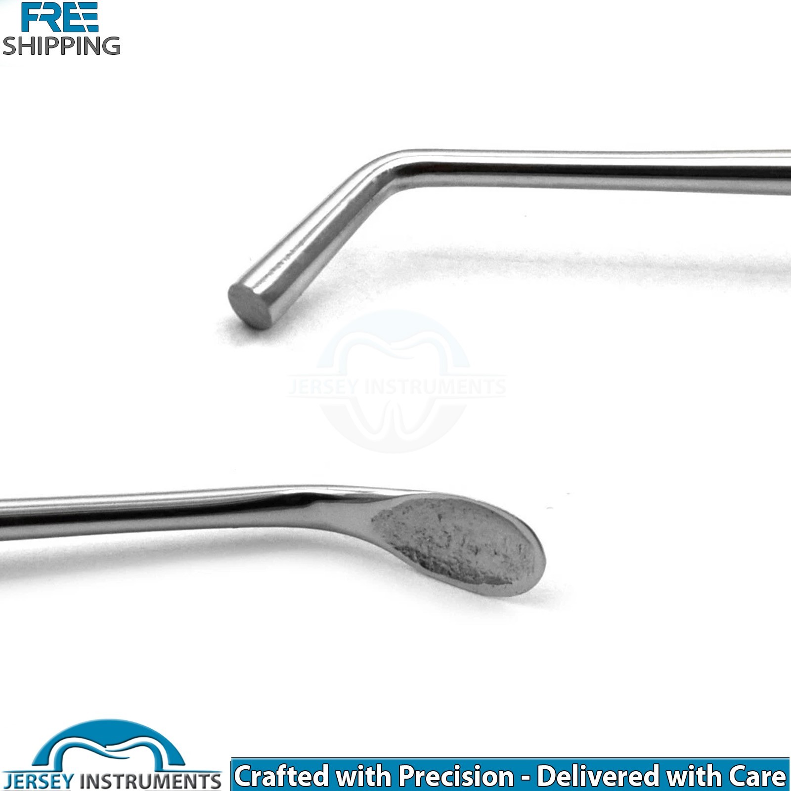 Surgical Bone Graft Spoon Packer 4mm Set Of 3 Dental Implant Bone Grafting Tools