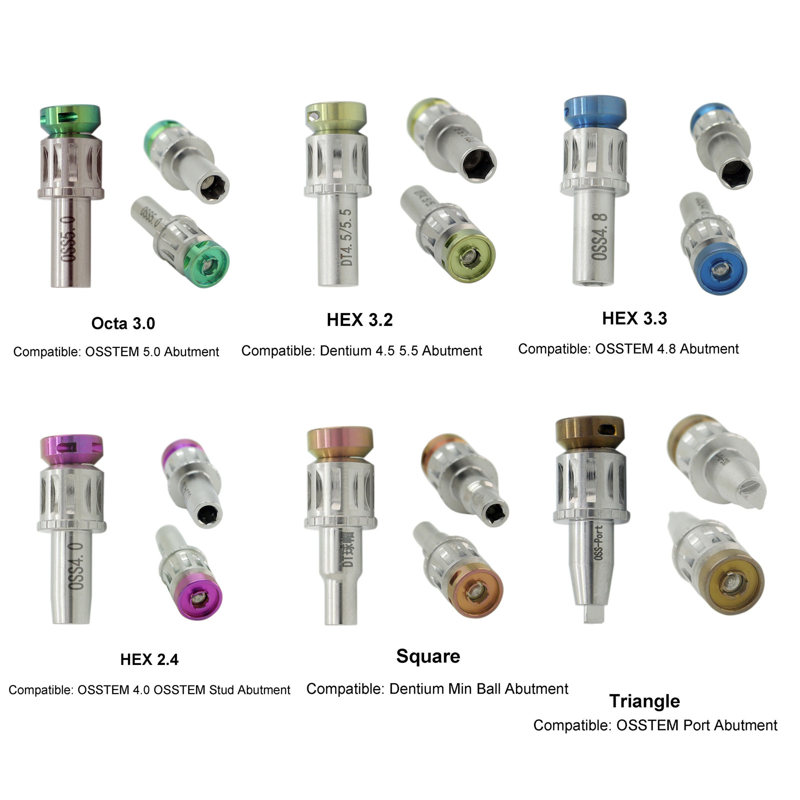 Universal Implant Prosthetic Kit Screwdriver Screw Removal Drivers Neobiotech SR