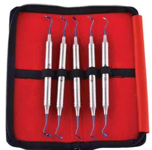 DENTAL INSTRUMENT KIT COMPOSITE POSTERIOR BLUE S/5 WITH POUCH CIPP5 Suppliers On