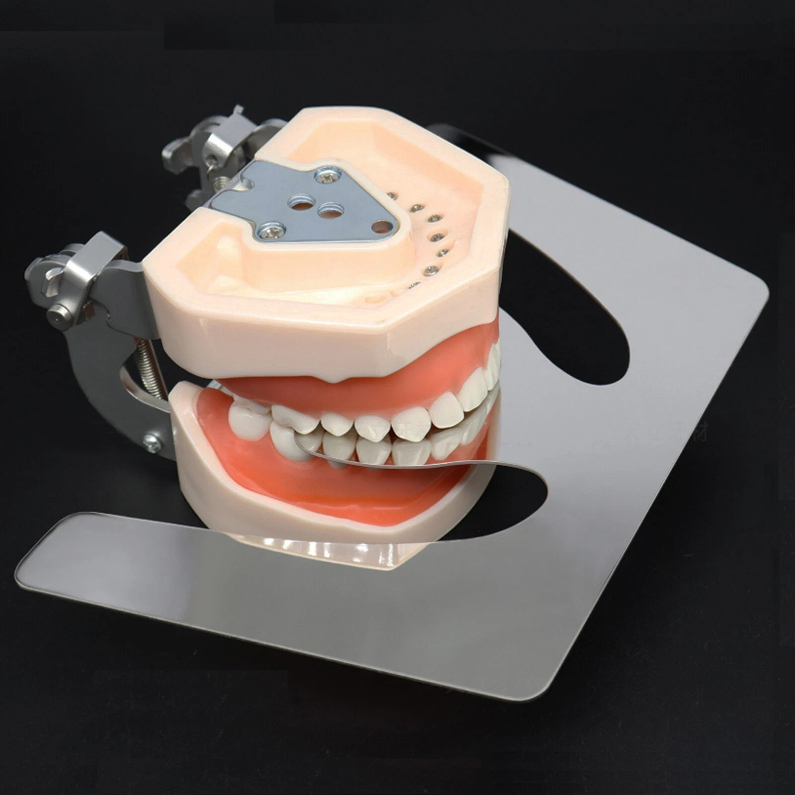 DENTAL STAINLESS OCCLUSAL MAXILLARY CASTING PLASTIC FOX PLANE PLATE AUTOCLAVABLE