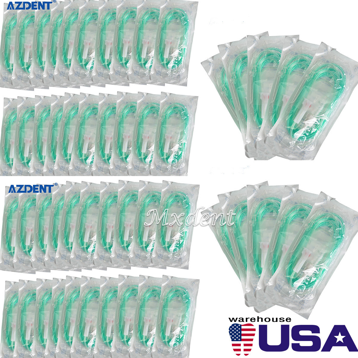 100Pack Dental Disposable Implant Irrigation Tube Tubing 291cm Fit For W H