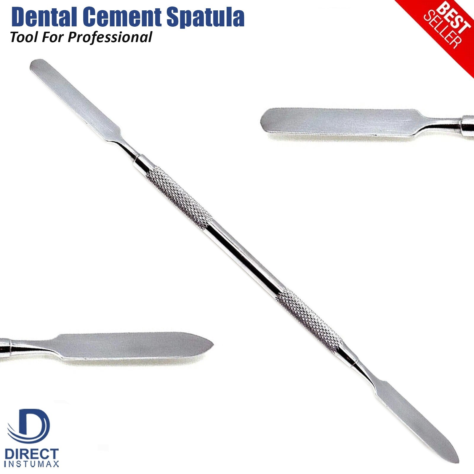 Double-Ended Dental Spatula – Amalgam, Cement & Wax Mixing Composite Instrument