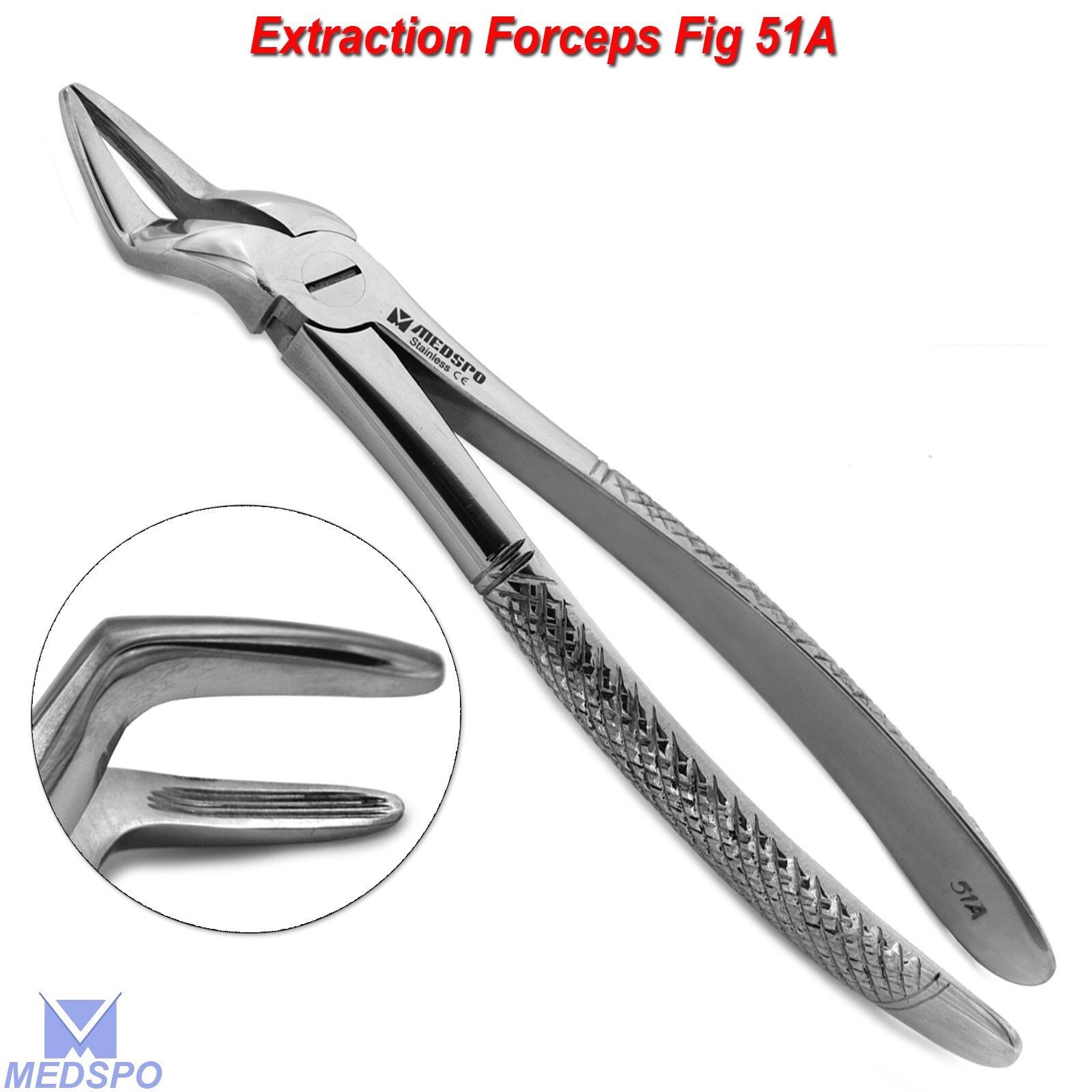 Dental Oral Surgery Tooth Extracting Upper Roots Fig 51A Extracting Forceps CE
