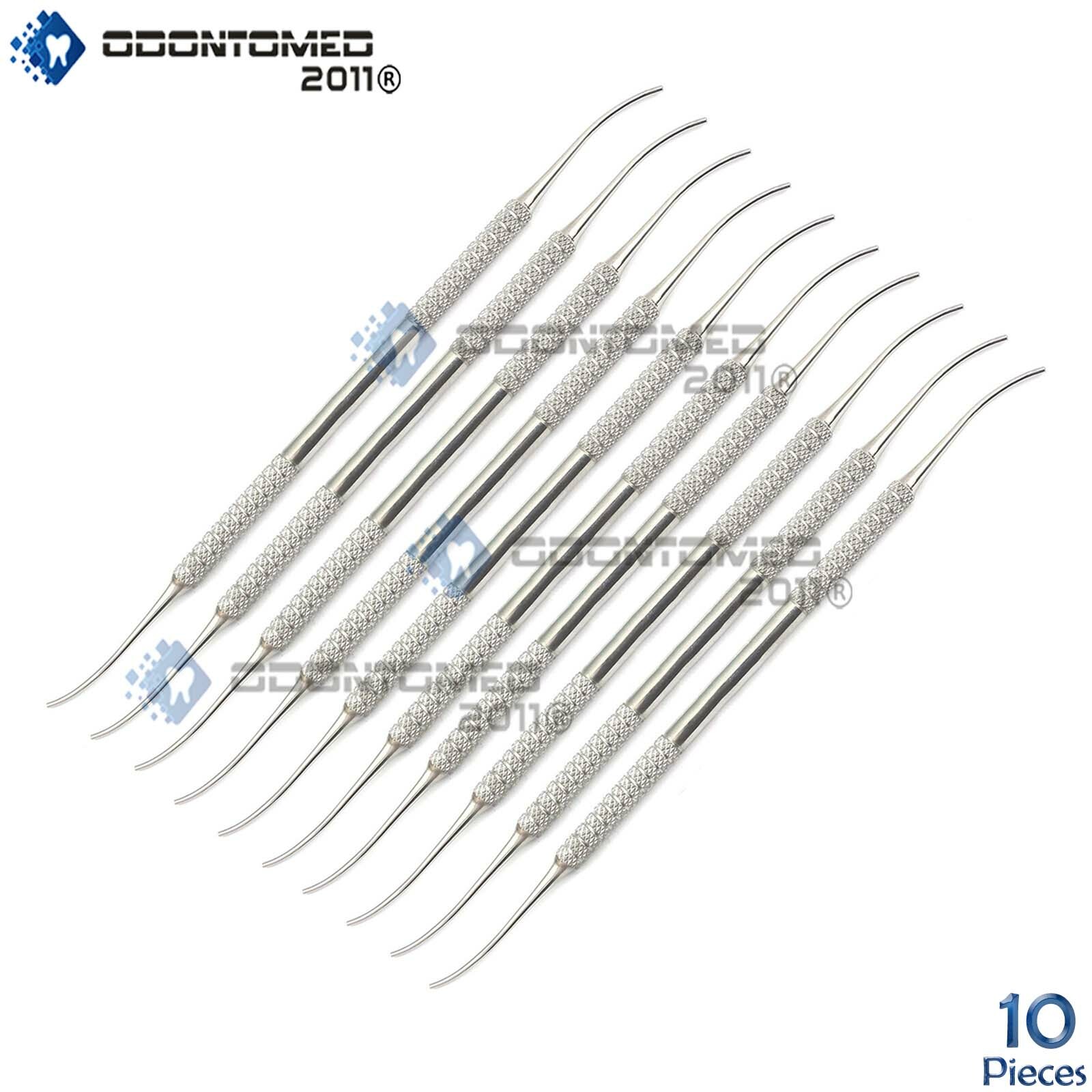10× Pk Thomas 1 Dental Wax Carvers Restorative Double Ended Instruments