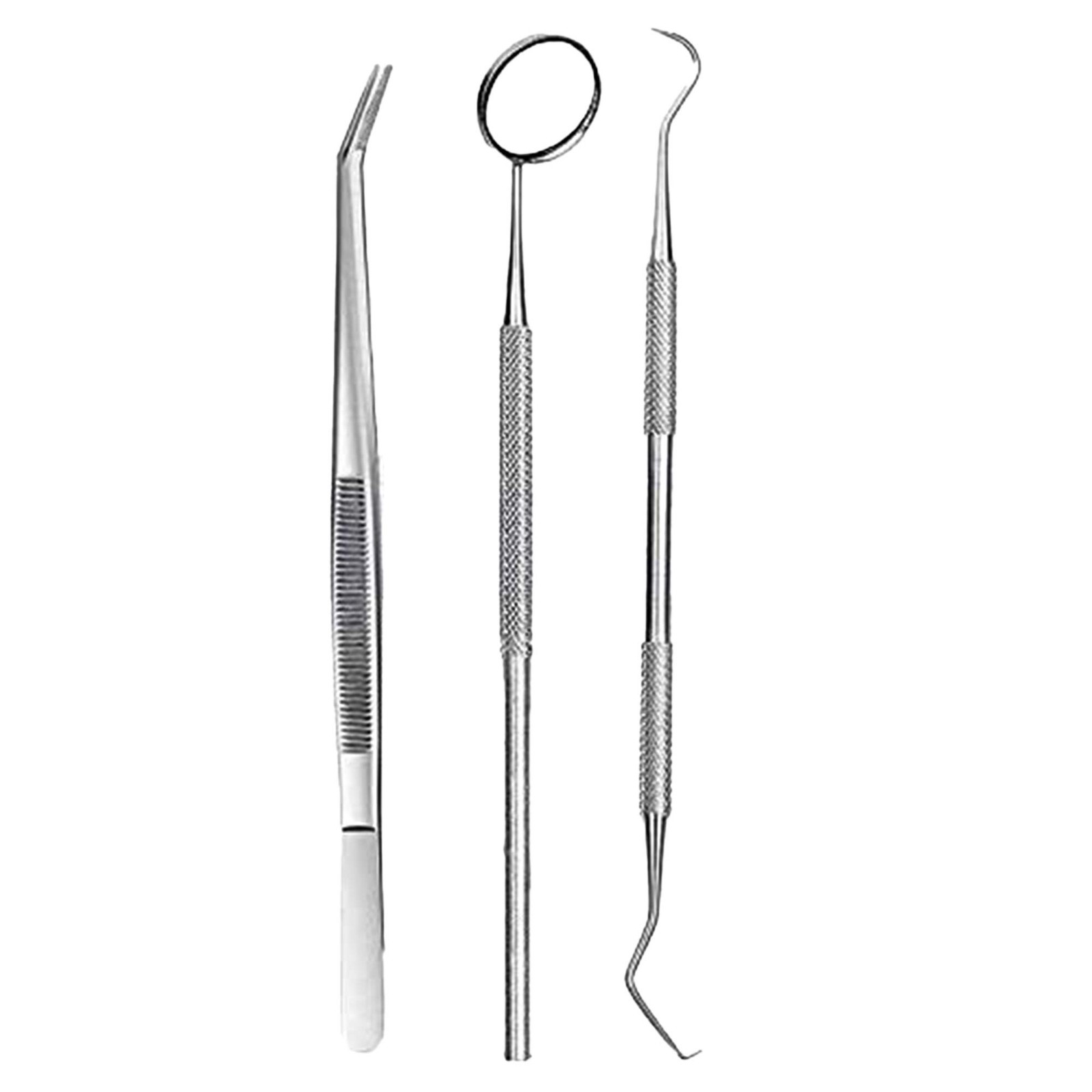 45pcs Basic Economy Professional Dental Hygiene Kit Plaque Remover Set, Stainles