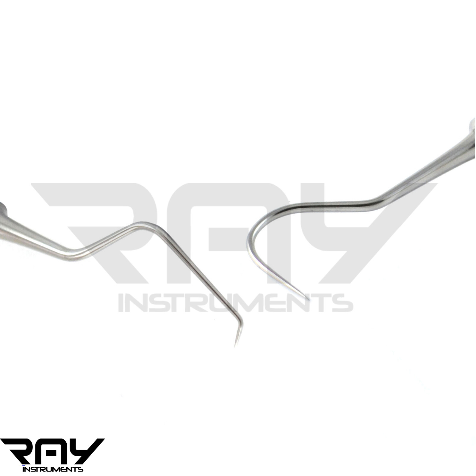 Set Of 5 Dental Explorer 23/17A Dentist Teeth Cleaning Hygienist Probes Lab Tool