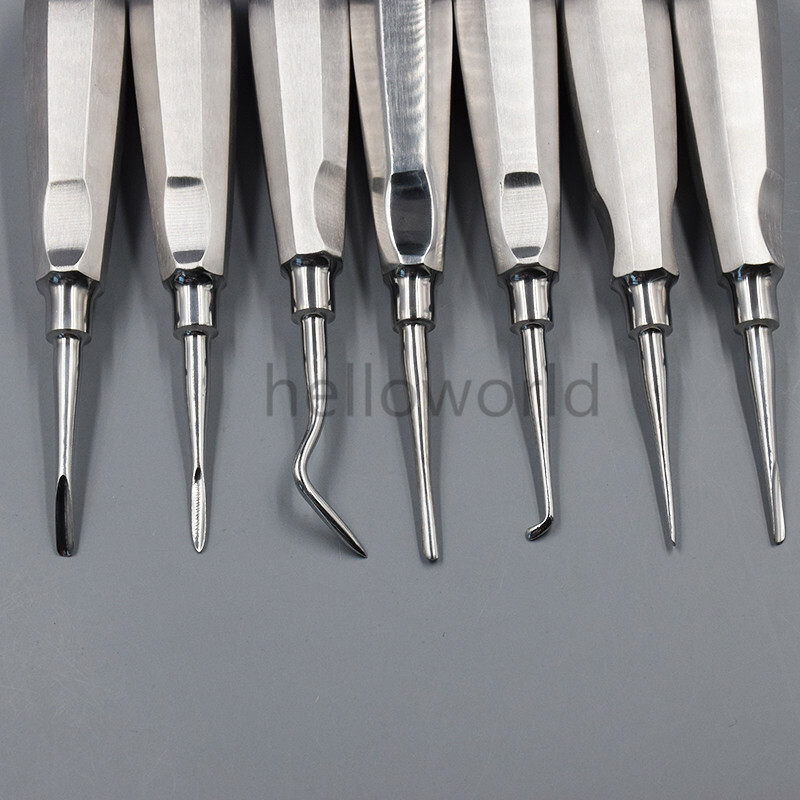 Dental Extraction Elevators Luxation Apical Root Tip Elevator Kit 13 Pcs/set