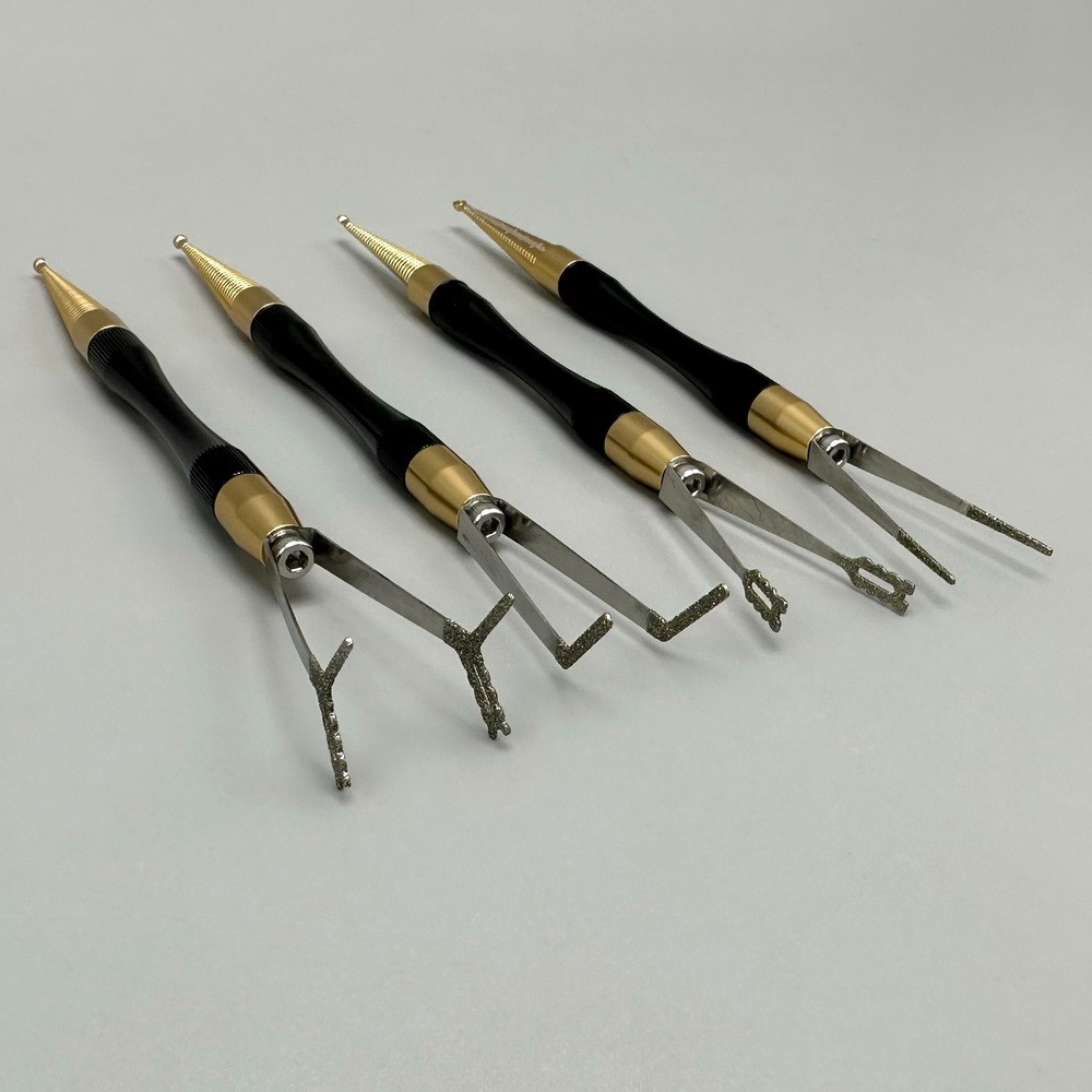 1Pc Dental Crown Holder Posterior & Anterior Crown Bridge Placer Remover Pliers