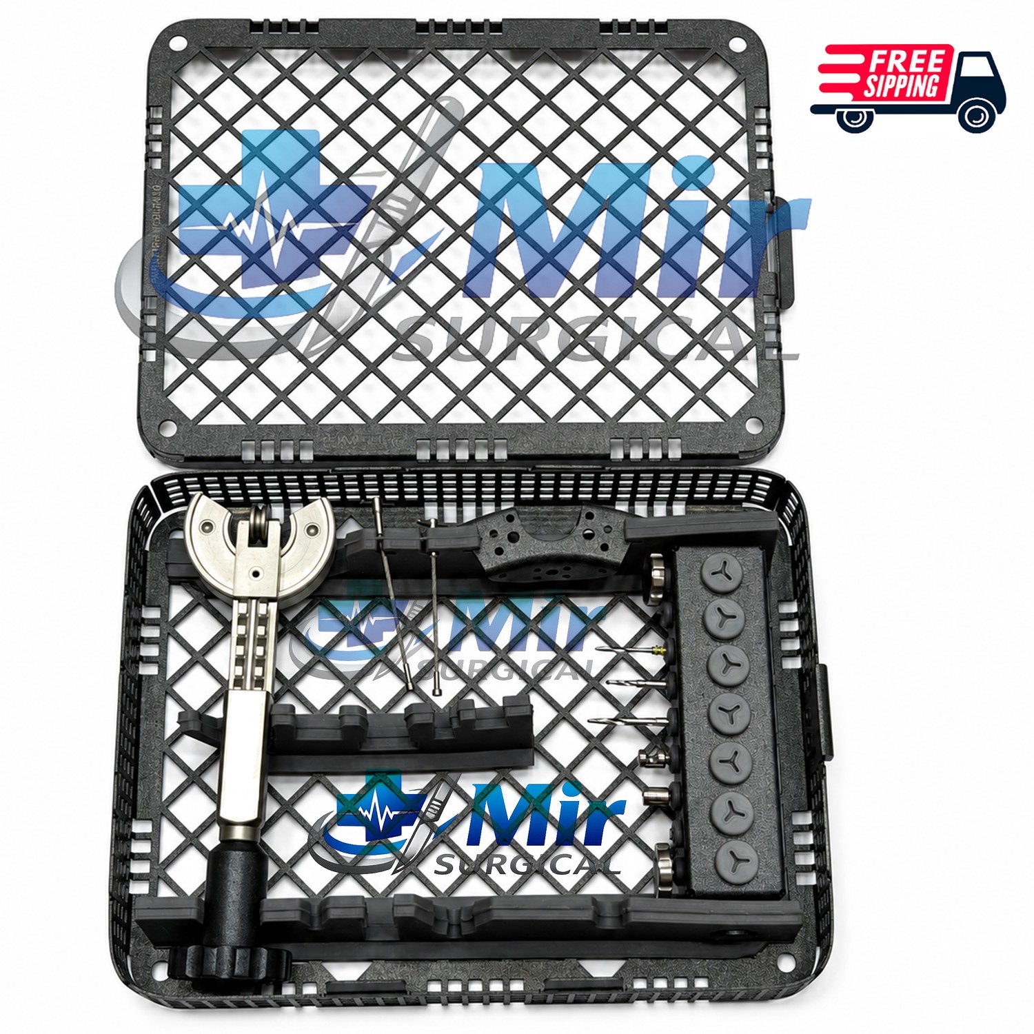 BENEX II Tooth Extraction System Complete Dental Surgical Kit Black High Quality