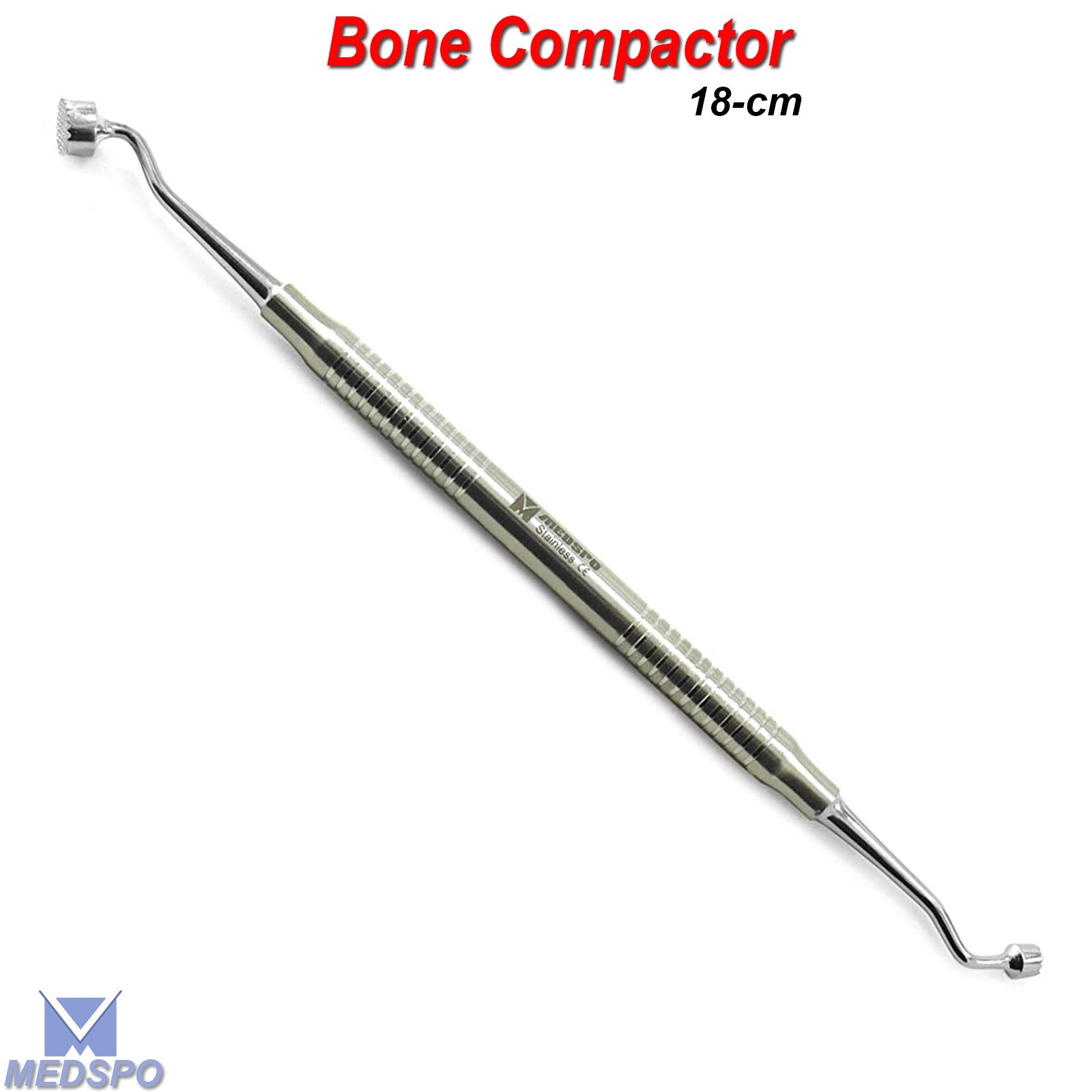 Implant Bone Graft Packer Compactor Plugger 6mm – 8mm Implantology Instruments