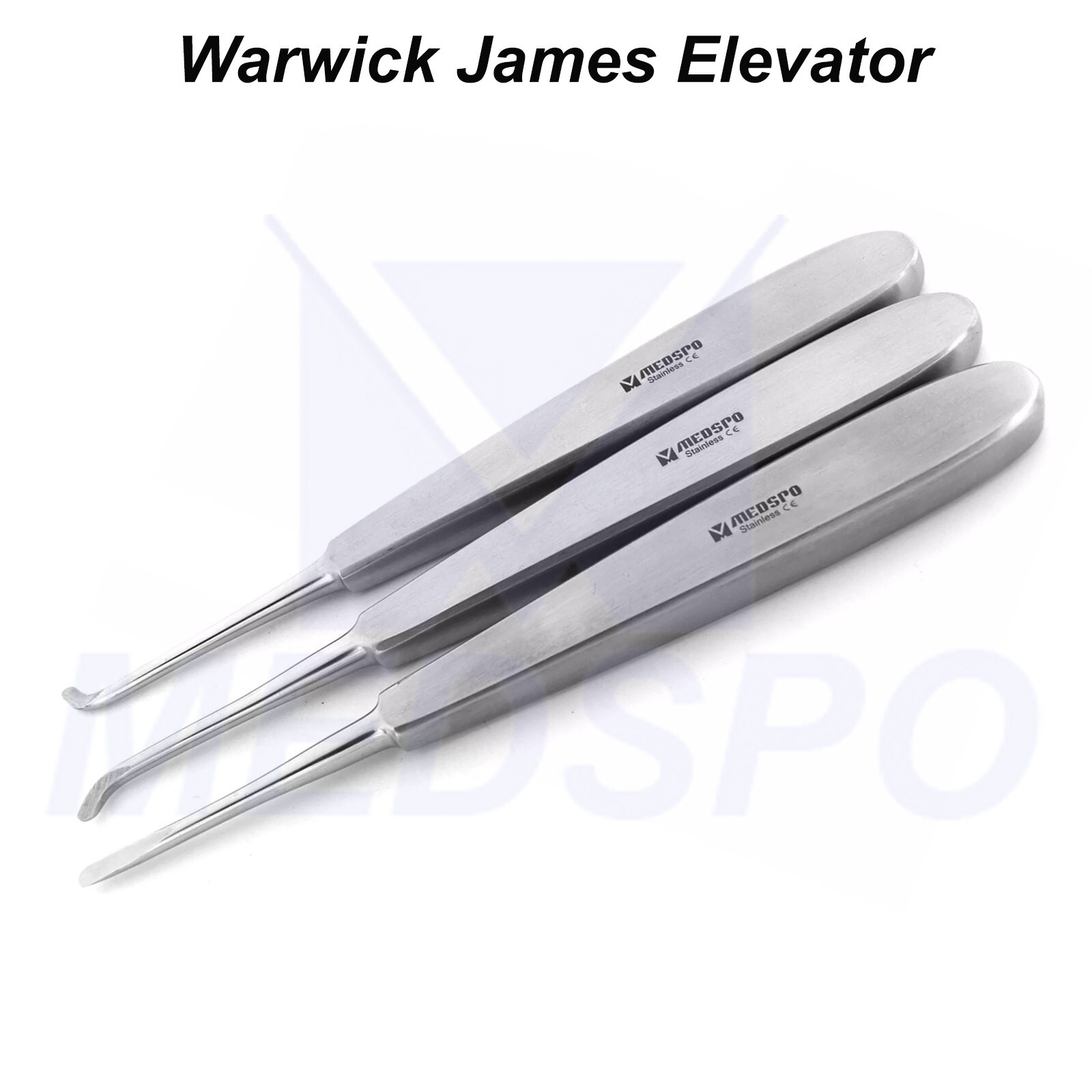 Surgical Warwick James Elevators Tooth Loosening Extracting Oral Surgery Tools