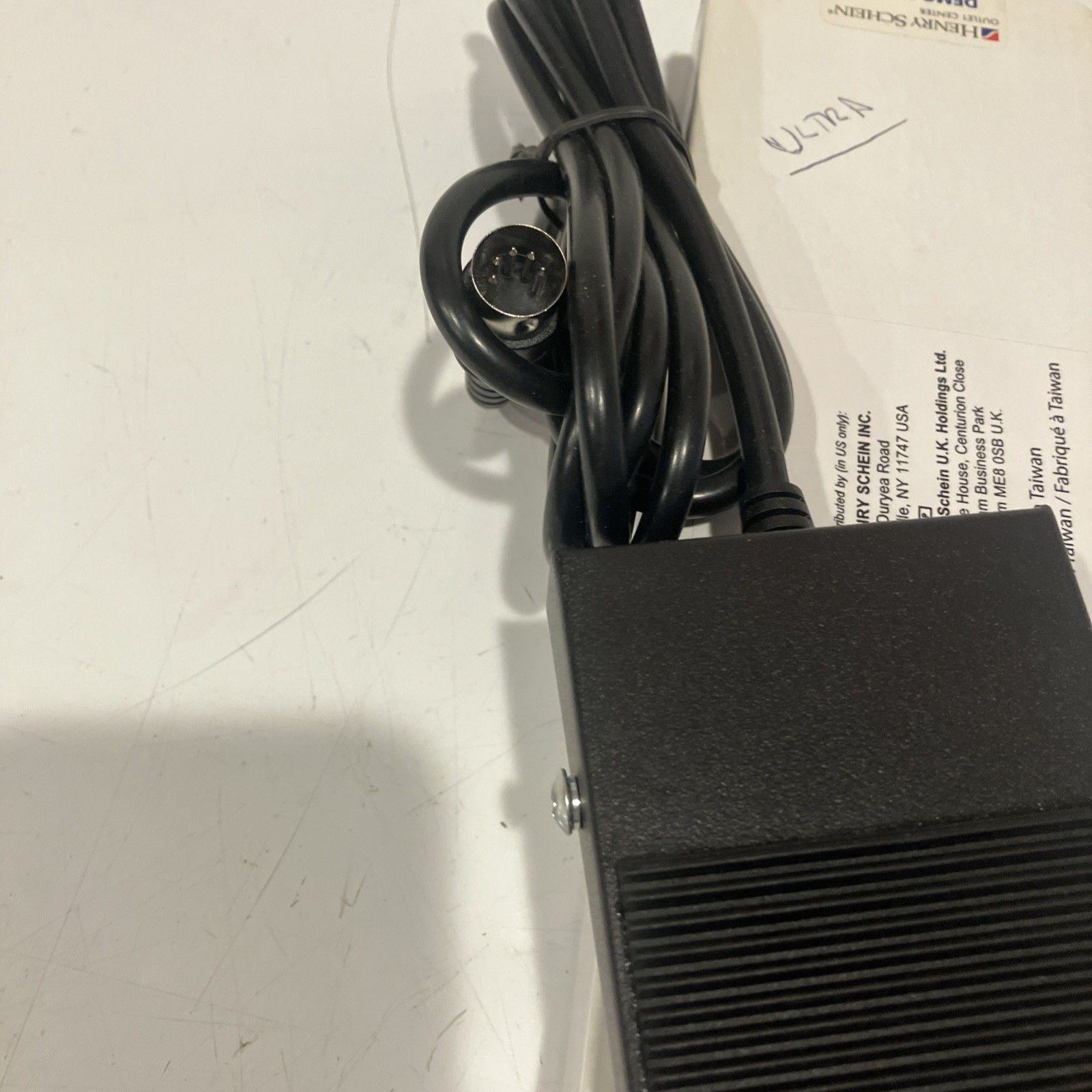 Henry Schein Acclean Ultra foot control pedal