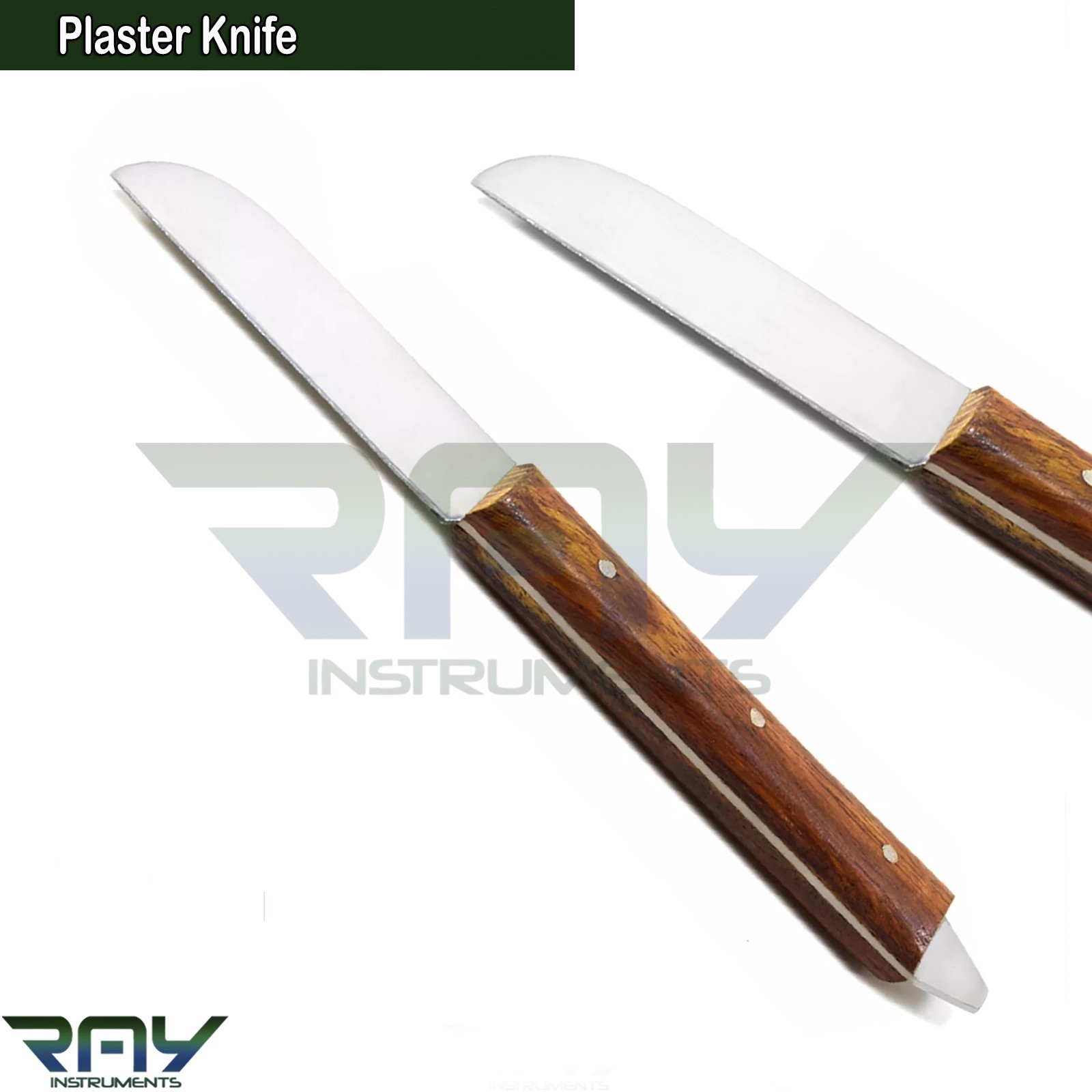 6 Pcs Dental Laboratory Wax & Modelling Carvers Mixing Spatula Plaster Knife