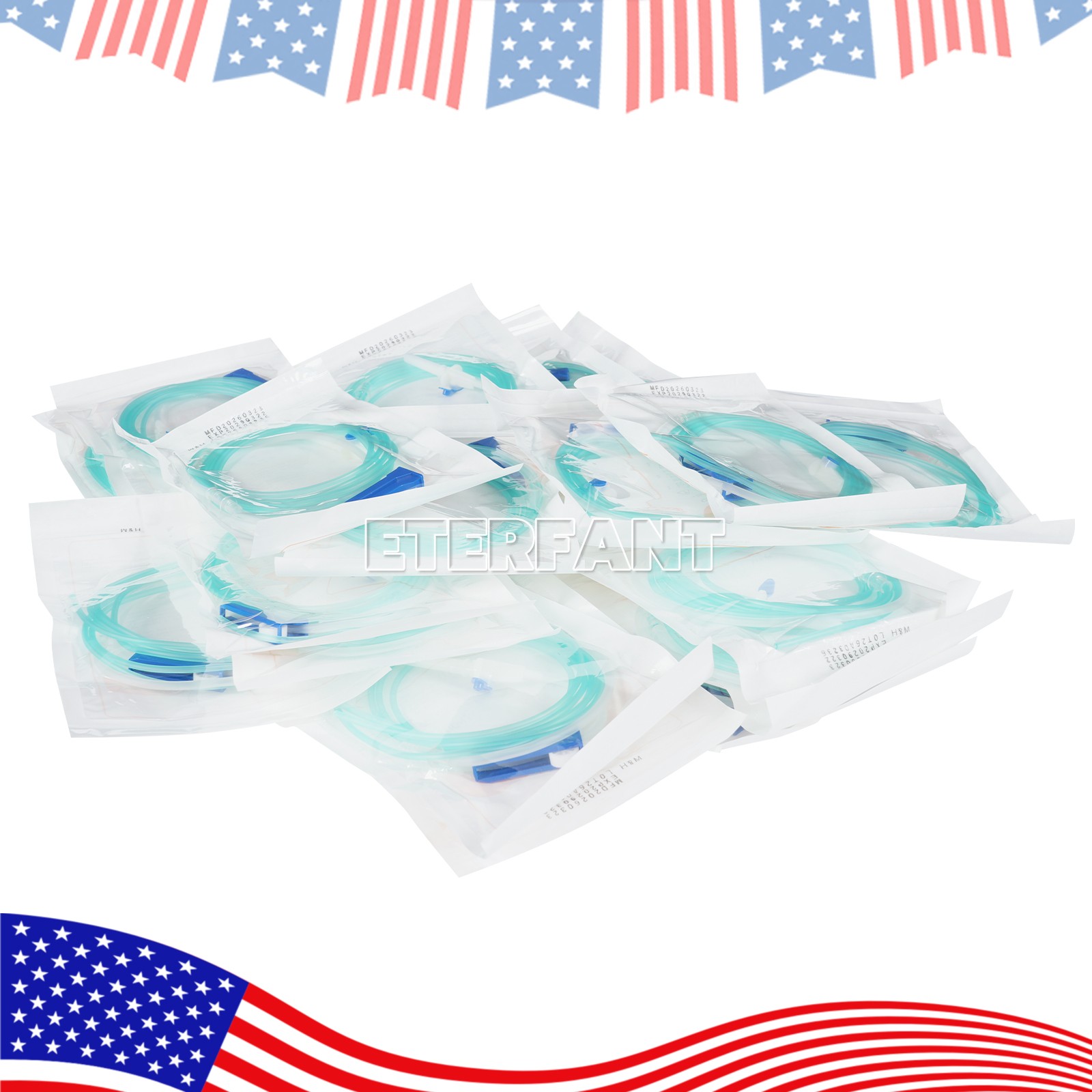 20Pcs Dental Implant Irrigation Tube Hose Disposable for WH Surgical Motor US