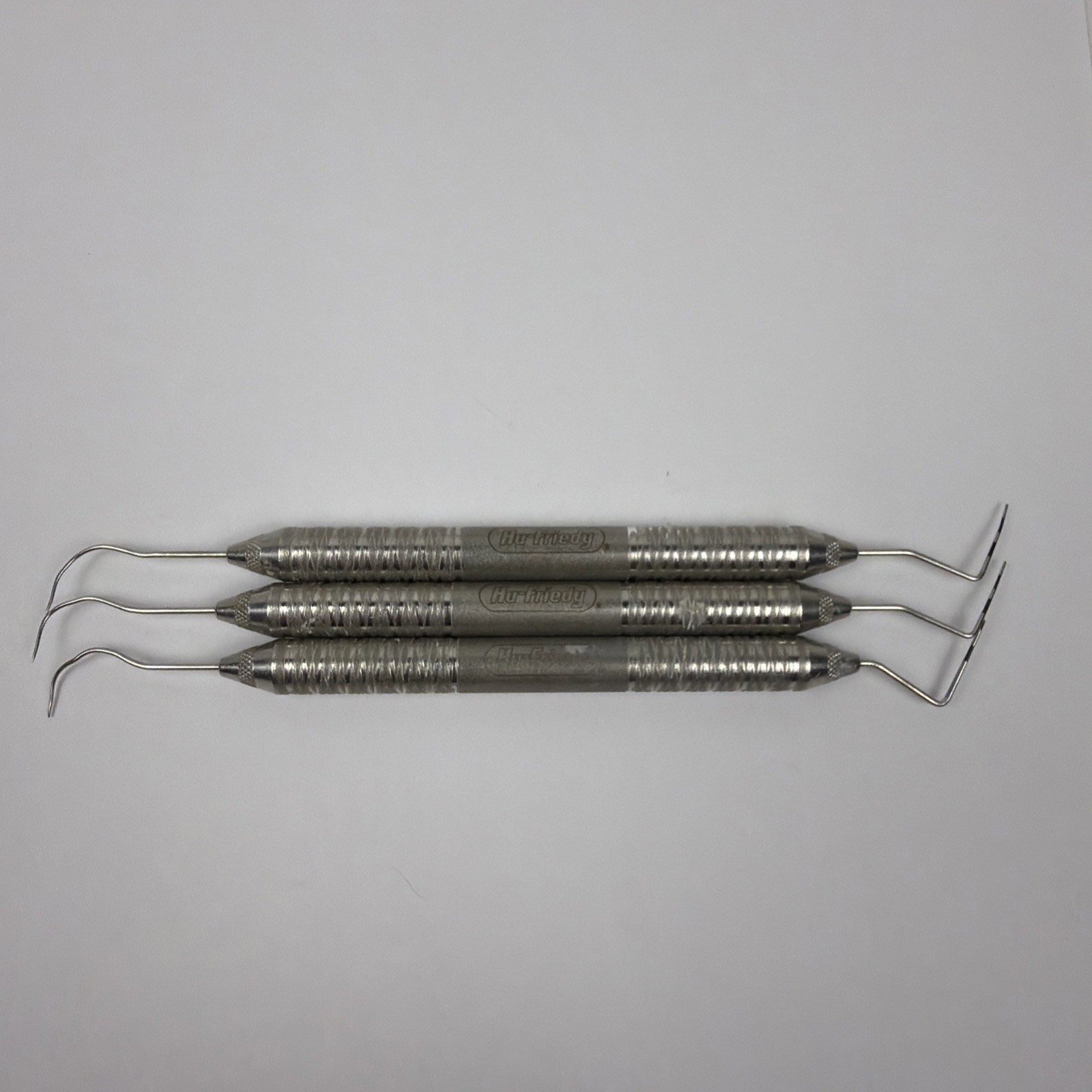 Hu-Friedy XP23/86 /126Double End Expro #23/CP-8 Dental Explorer Lot Of 3