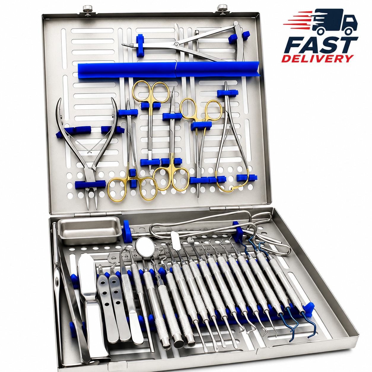 Periodontal Instruments Dental Kit Dental Implants Surgical Orthodontics 33 PCS