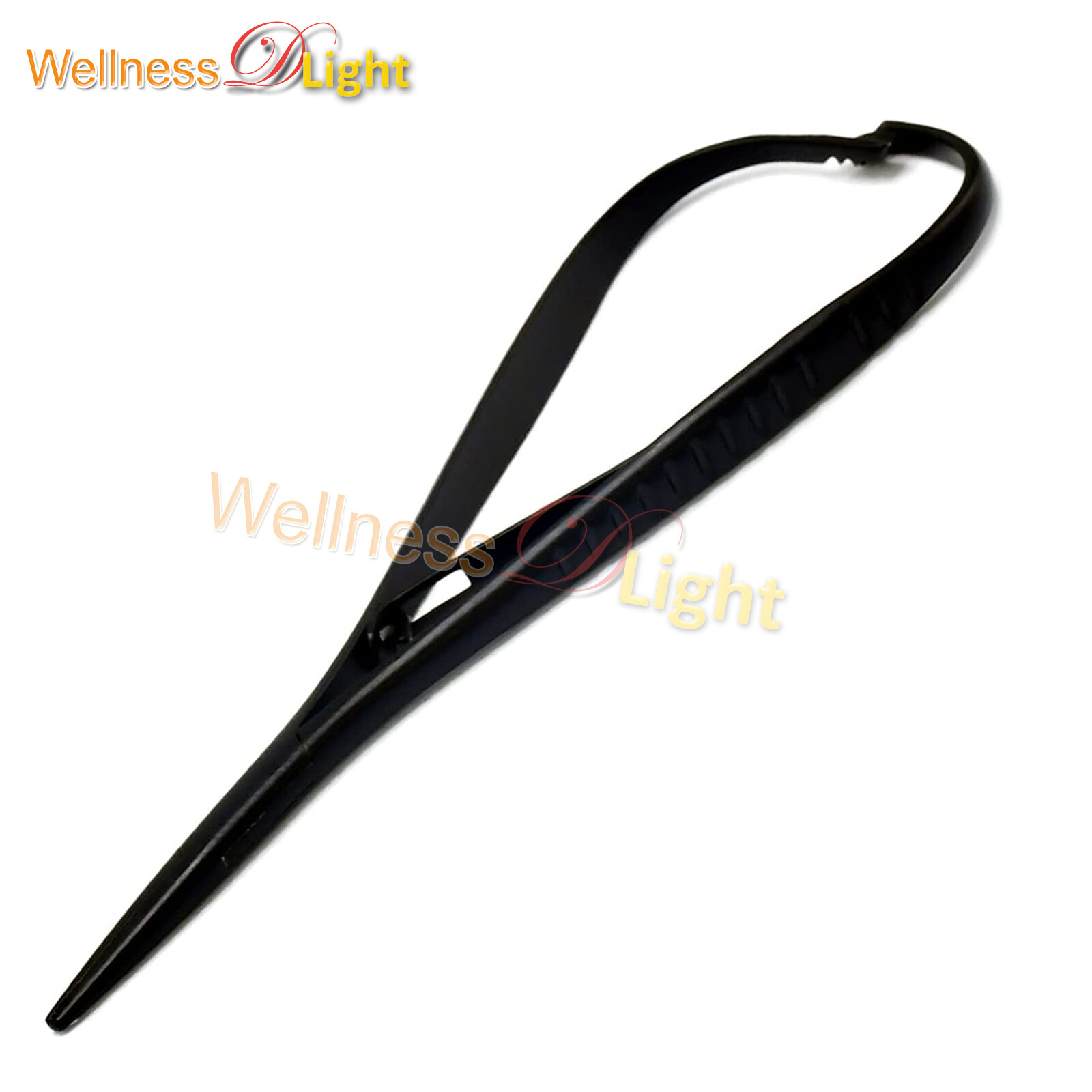 Dental Mathieu Needle Holder Forceps Black Orthodontic Elastic Hole Notch Tip