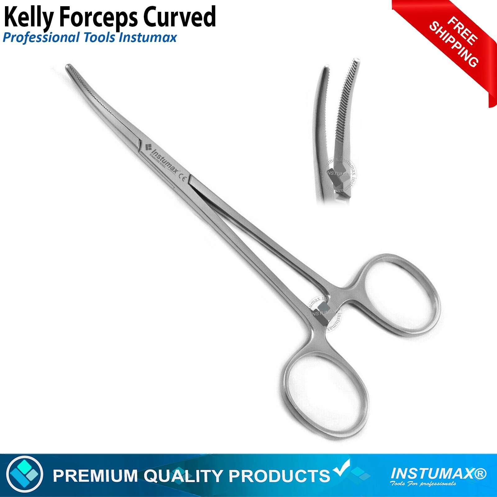 INSTUMAX Dental Elevators Tooth Extraction Luxating Root Tip Implant Surgical