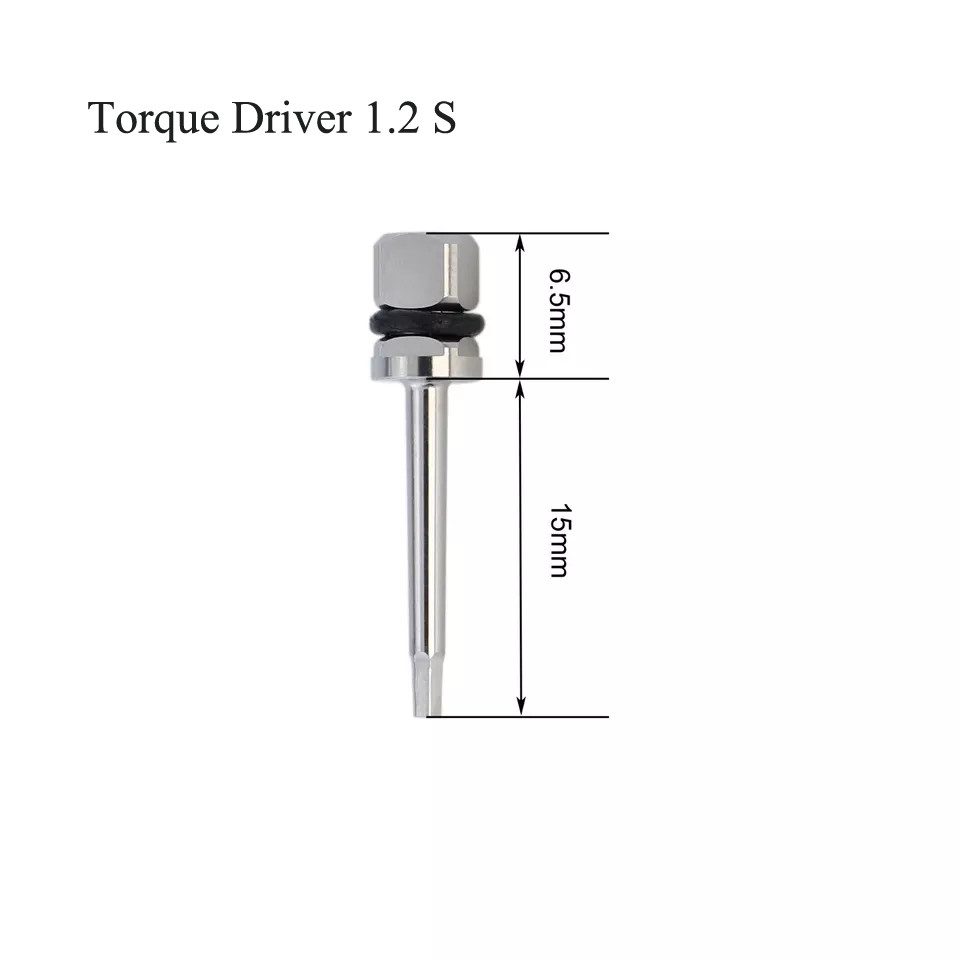 Hiossen Osstem Implant Torque Driver Hex 1.2mm Square Screwdrivers 15mm 20mm