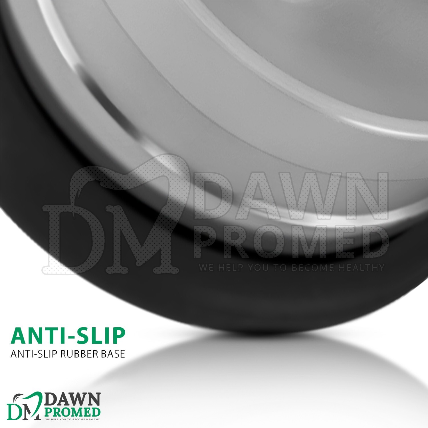 2 Pcs Dental Implant Bone Mixing Amalgam Well Pot Set Non-Slip Base Dentist Inst