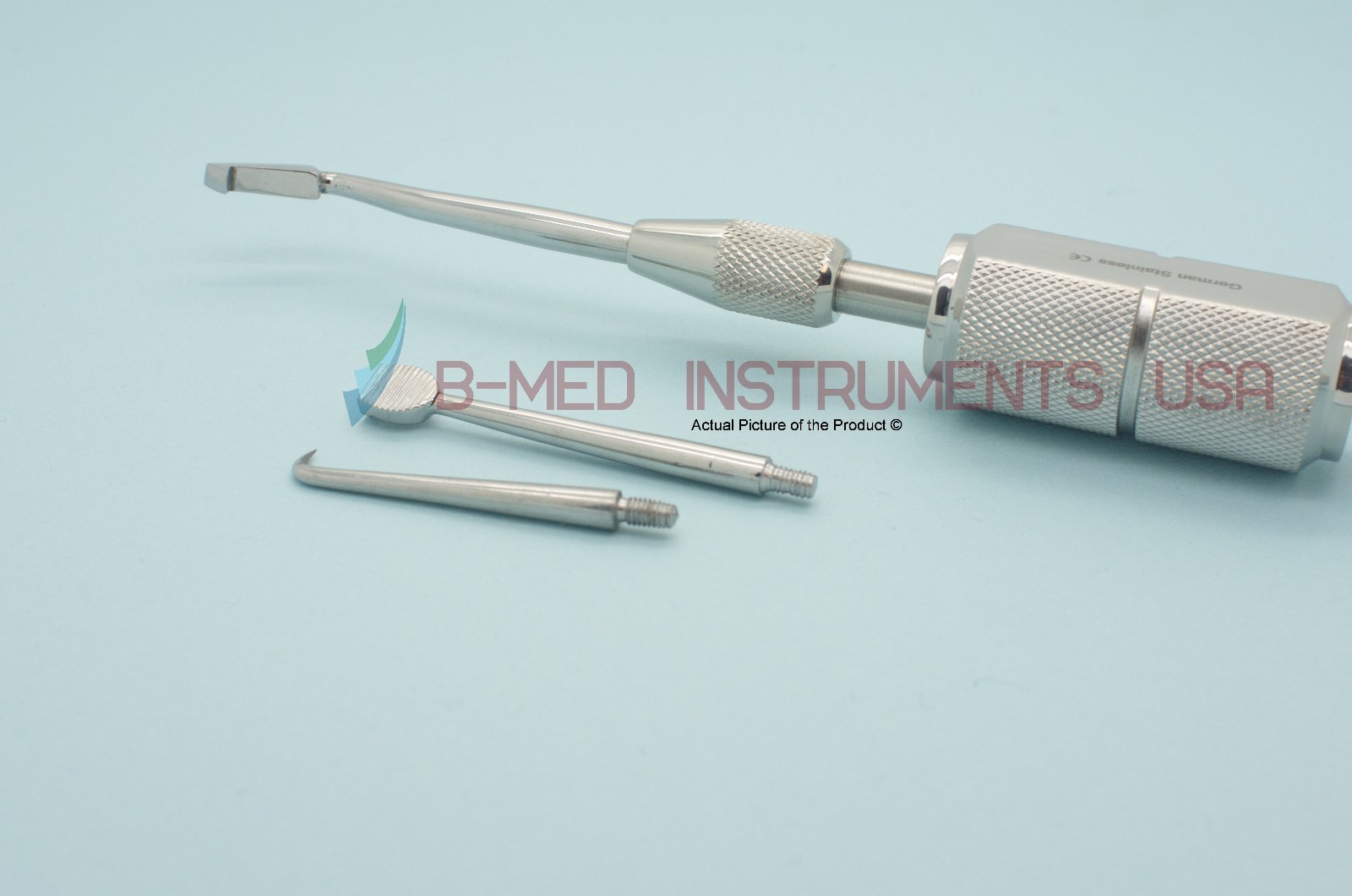 Morrell Crown Remover Set With 3 Tips Dental Crown Removing Instruments