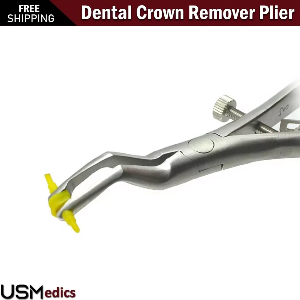Temporary Teeth Crown Removing Orthodontic Dental Crown Remover Pliers BEADEN®