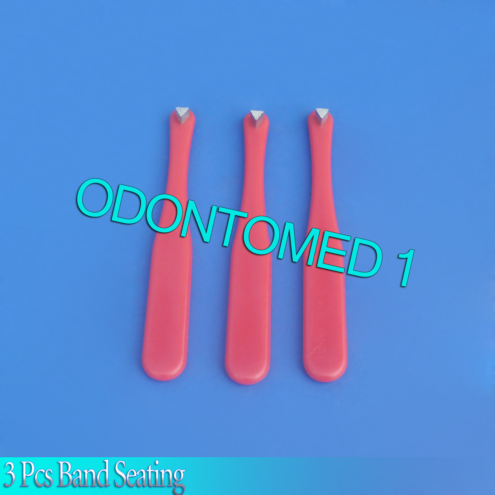3 Band Seating Instruments Red Nylon Dental instruments