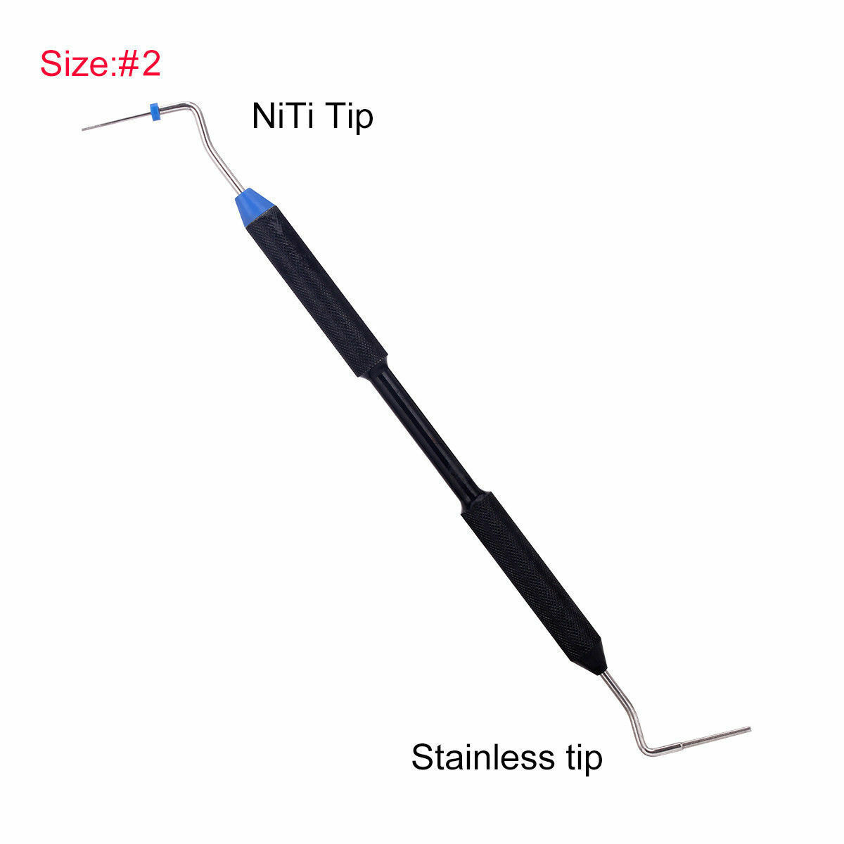 1x Dental Endo Sybronendo Buchanan Hand Plugger Niti Tip Fill Obturation-0,1,2,4