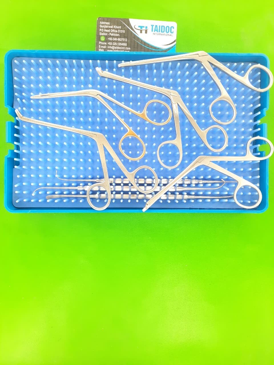 10 Pcs Minor Fess instruments Set Endoscopic Sinus Surgery ENT Surgical Set
