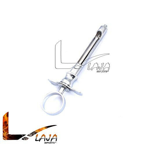 6 Dental Aspirating Syringe Dental Instruments – 1.8cc Stainless Steel New