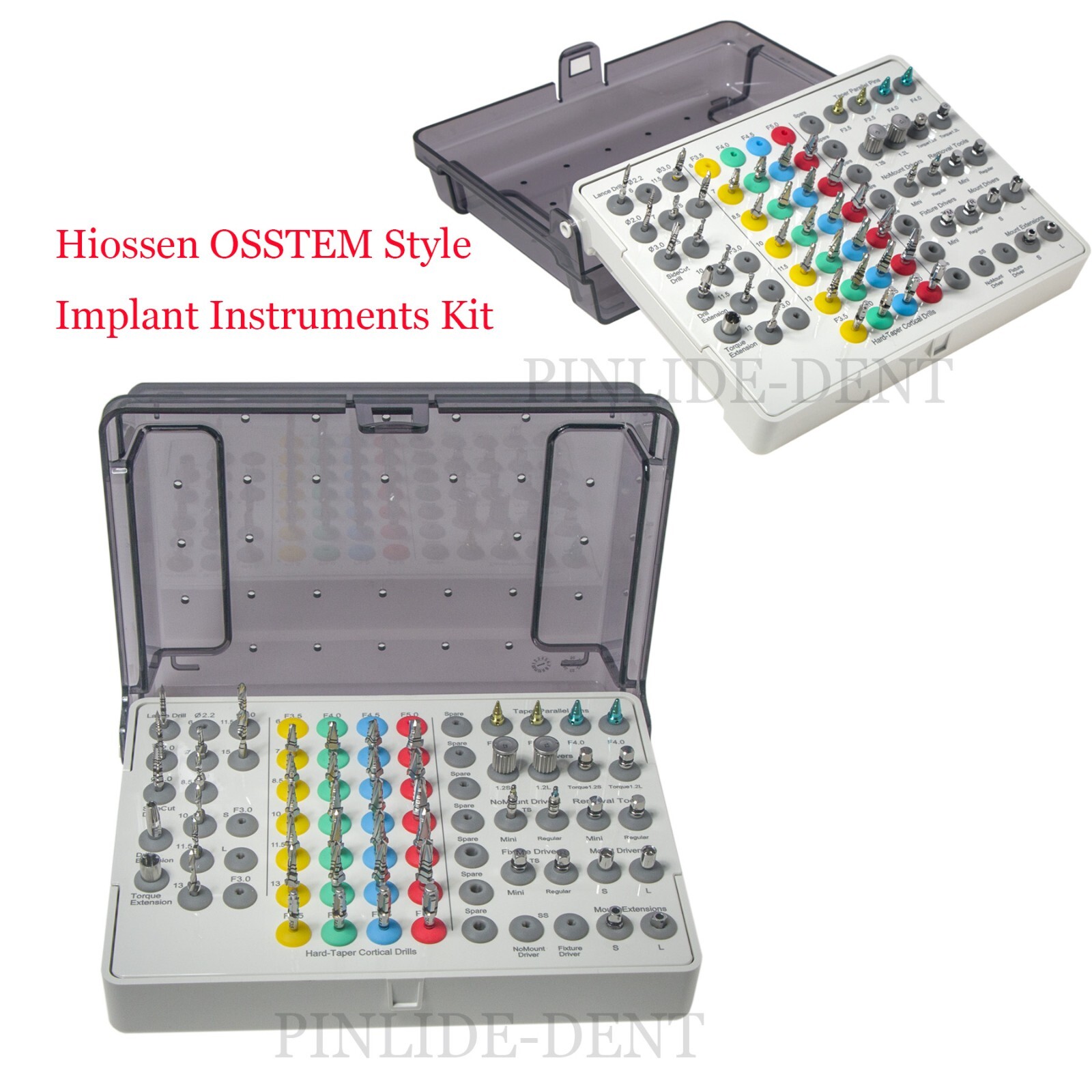 Dental Implant HTAPEK Twist Drills Fits Hiossen OSSTEM Style Taper Surgical Kits