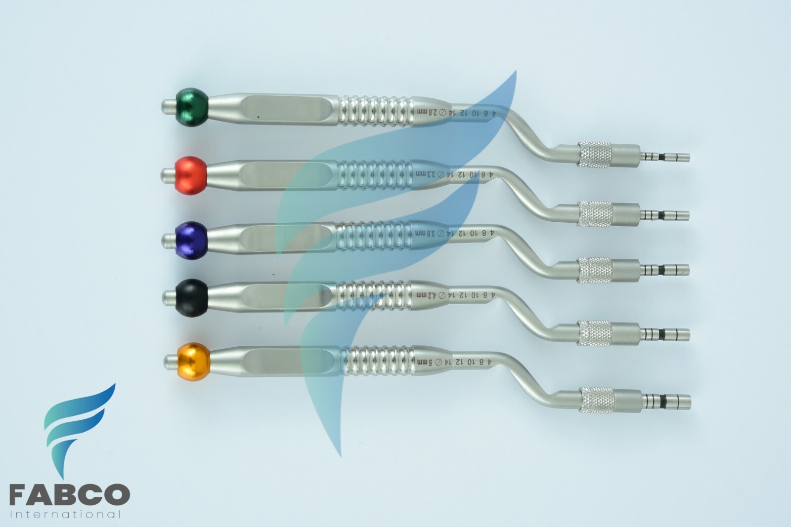Sinus Lift Osteotomes Kit Off Set Concave Dental Instruments