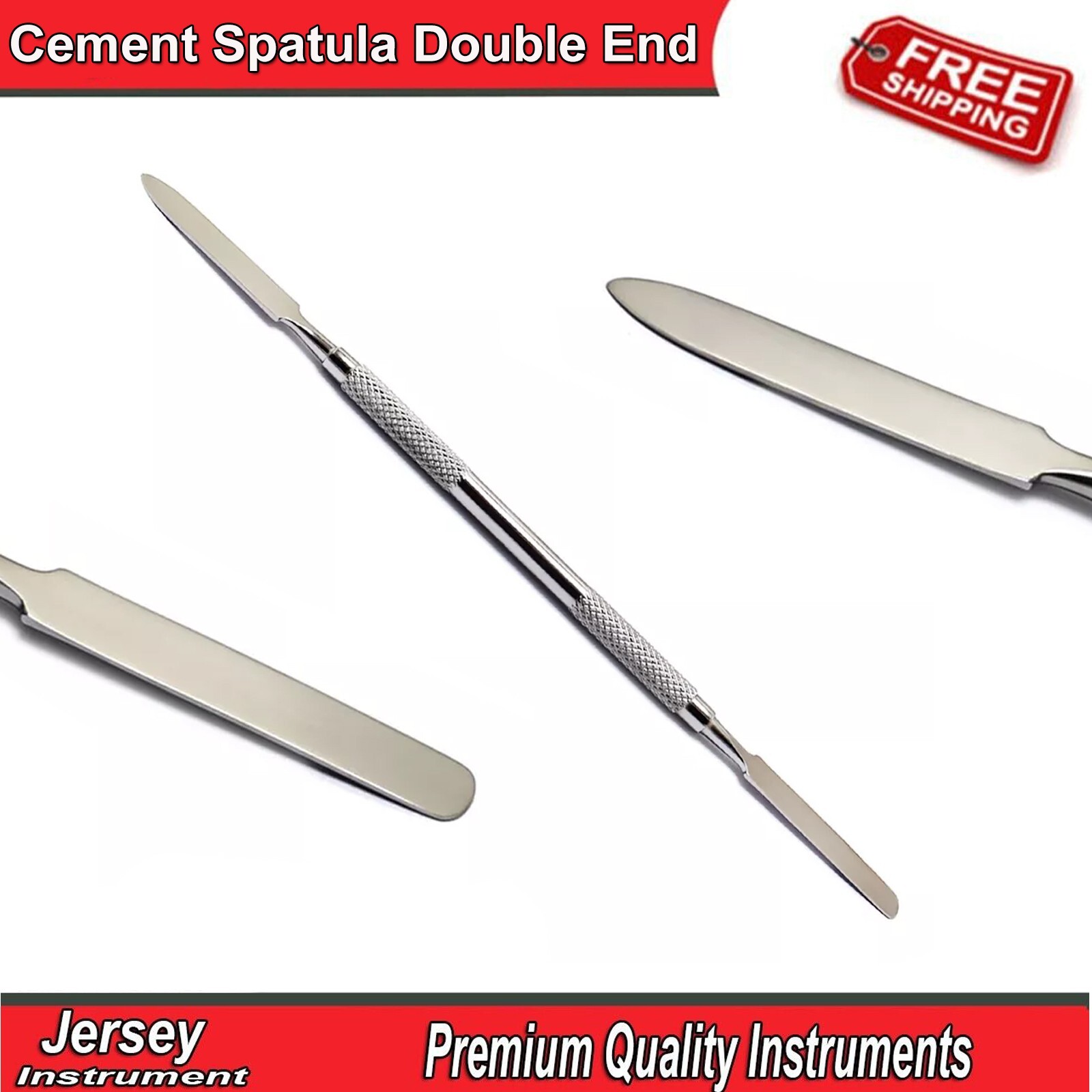 Dental Cement Spatula Double Ended Mixing Modeling Restorative Filling Tools CE