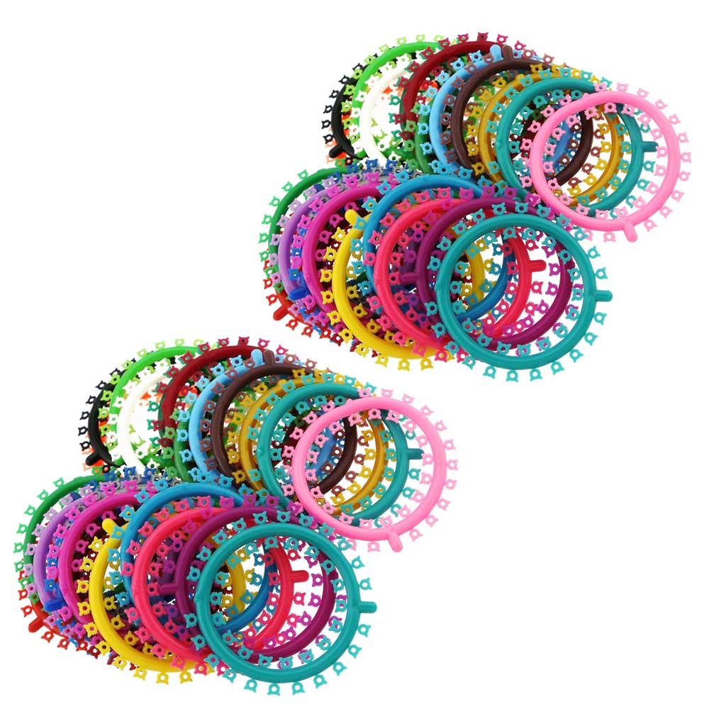 Dental Orthodontic Cartoon Ligature Ties O-Ring Elastic Bands Braces 1000 ties