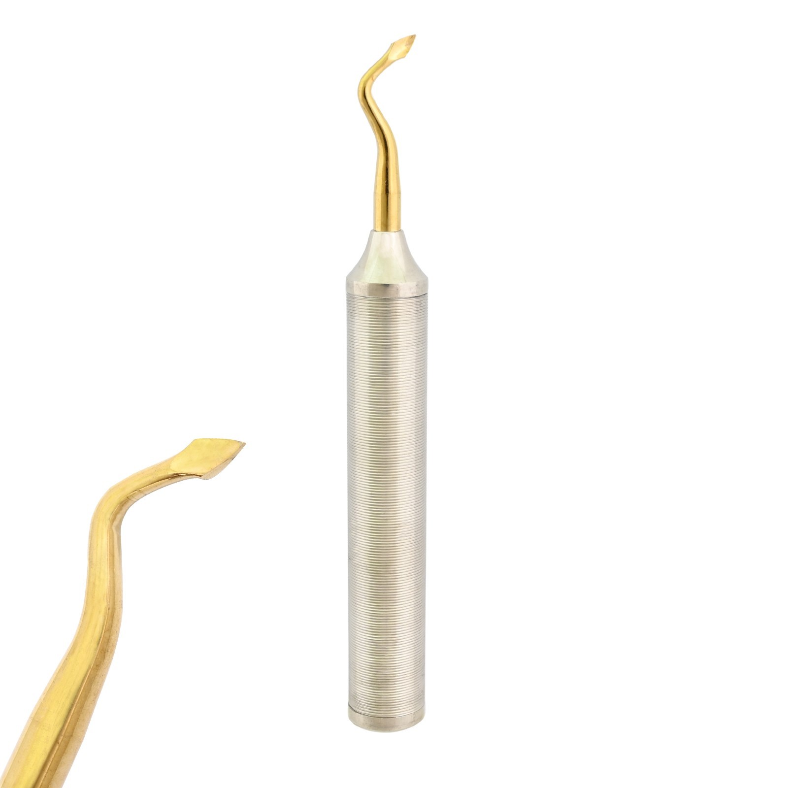 1 Pc Screw Extraction Periotome Root Elevator Left Gold Coated DN-2634