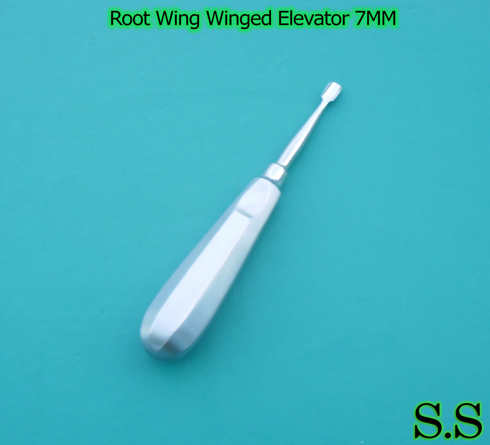 3 DENTAL TOOTH SURGERY ROOT WING WINGED ELEVATOR 7MM SURGICAL DENTAL INSTRUMENTS
