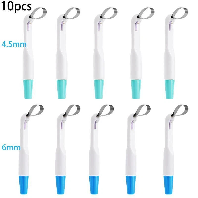 Dental Banda Matriz Ajustable Acero Inoxidable 6Mm Matriz Anterior Posterior 10p